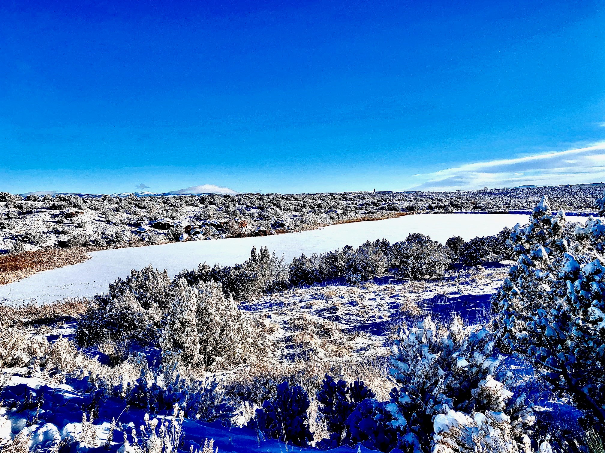 January Fishing at Six Lakes Resort, Utah