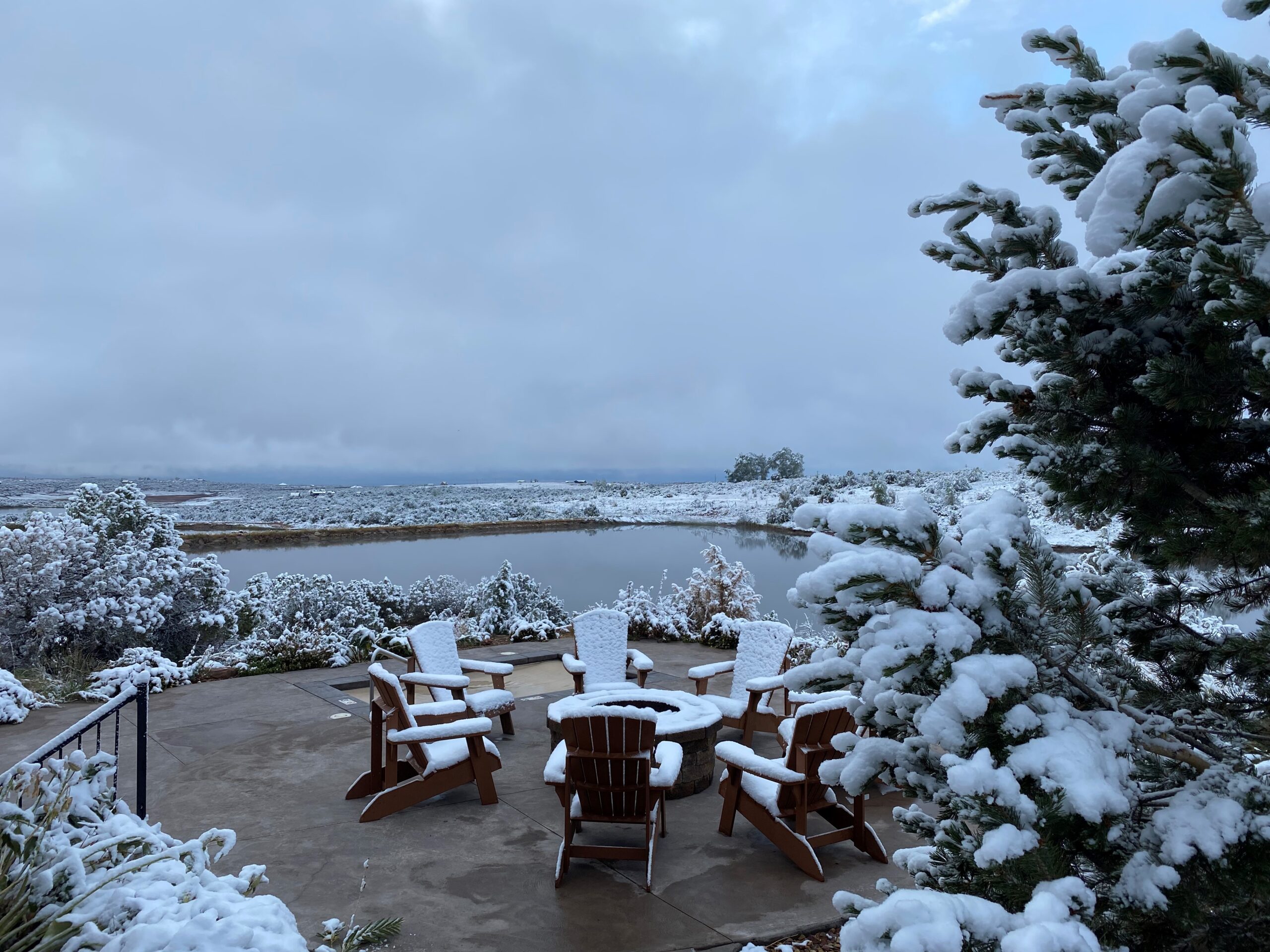 Six Lakes Family Resort in December