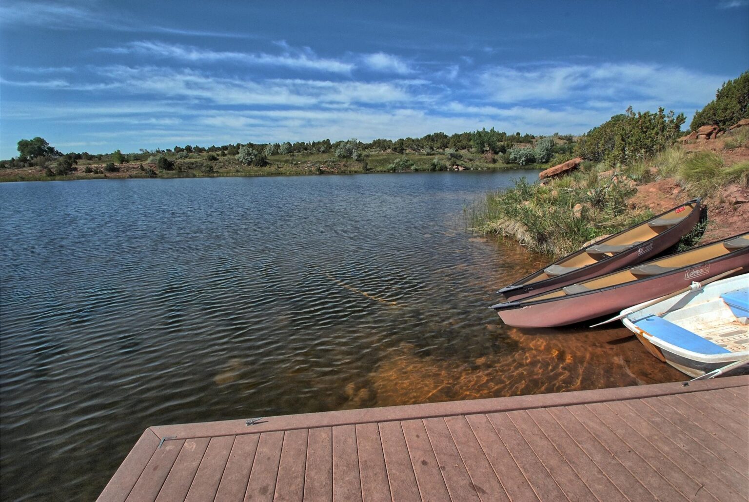 Loon Lodge: Loon Lake & the dock